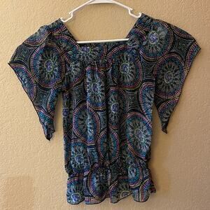 🚀HP🚀Beautiful sheer blouse